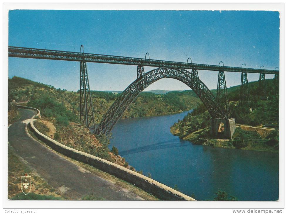 CP, 15, Le Viaduc De GARABIT, écrite En 1972 - Sonstige & Ohne Zuordnung