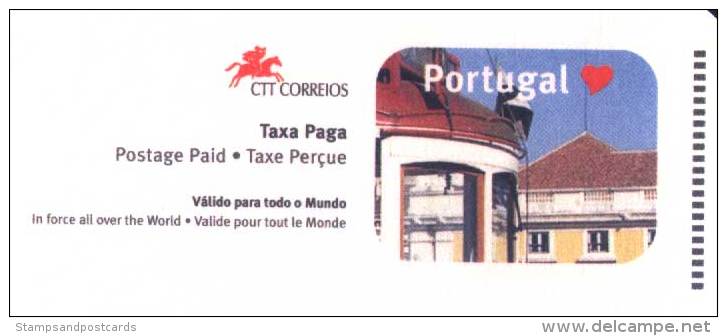 Portugal Entier Postal Tramway De Lisbonne 2004 Postal Stationary Card Lisbon Tramway 2004 - Tramways