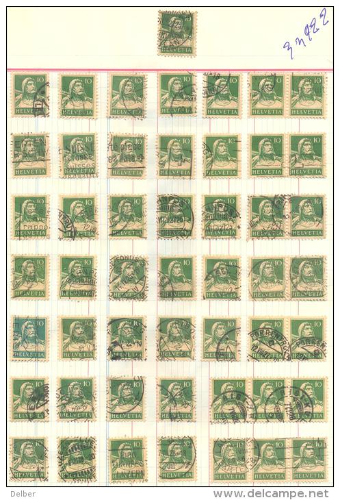 3n-922: Leftover From 50 Stamps:  N° 161 : 10 C - Gebruikt