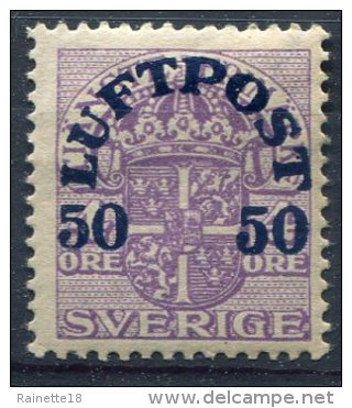 Suède                      PA  3  * - Unused Stamps