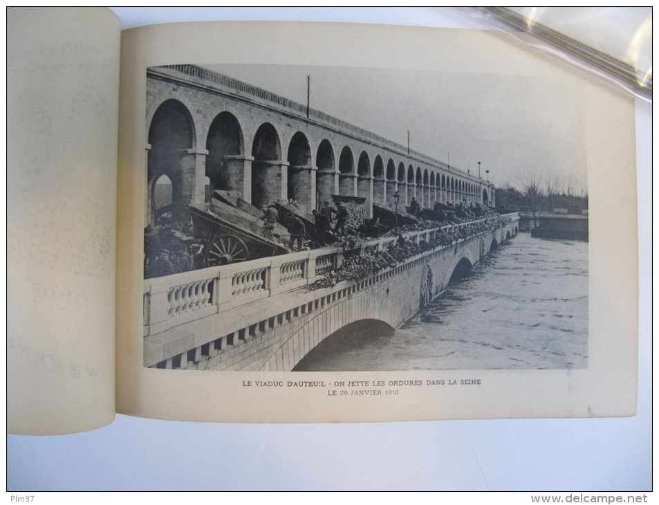 PARIS INONDE - Crue De La Seine Janvier 1910 - Brochure N°2 De 16 Vues Pleine Page - ELD éditeur - Photographie