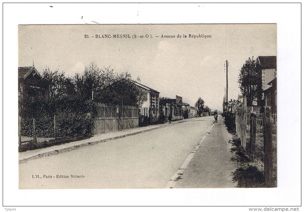 BLANC-MESNIL  -  Avenue De La République - Le Blanc-Mesnil