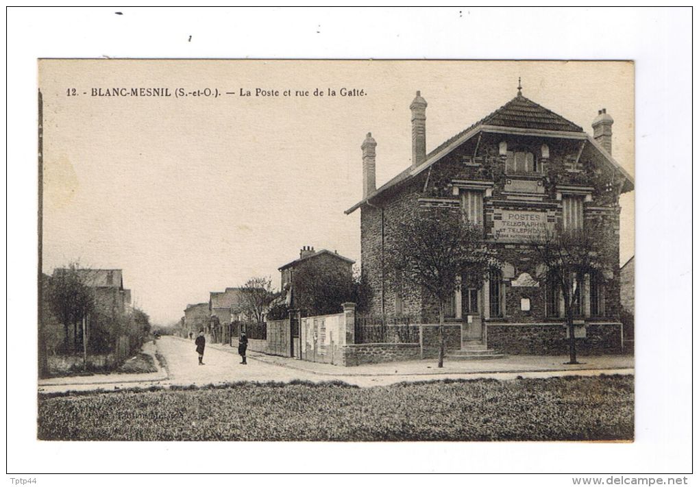 BLANC-MESNIL  -  La Poste Et Rue De La Gaité - Le Blanc-Mesnil