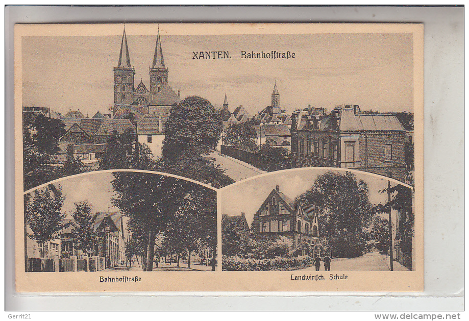 4232 XANTEN, Bahnhofstrasse - Xanten