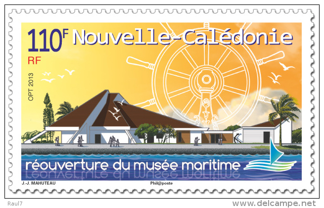 Nouvelle-Calédonie 2013 - Musée Maritime - 1val Neufs // Mnh - Unused Stamps