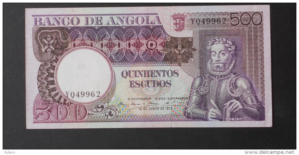 ANGOLA  500  ESCUDOS  1973     -    (Nº02950) - Angola