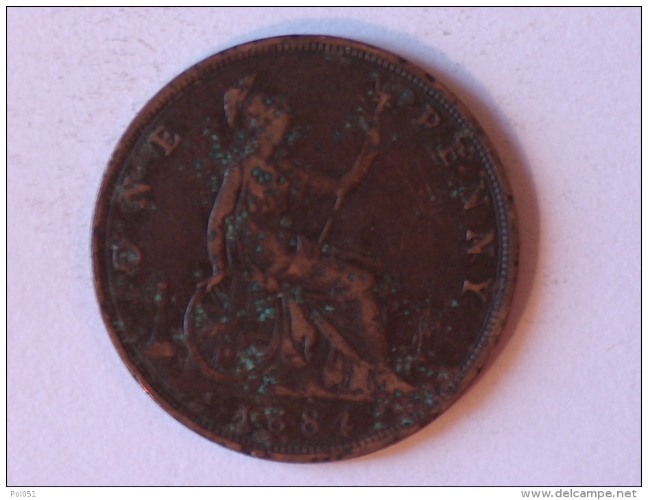 Grande-Bretagne 1 Penny 1884 - D. 1 Penny