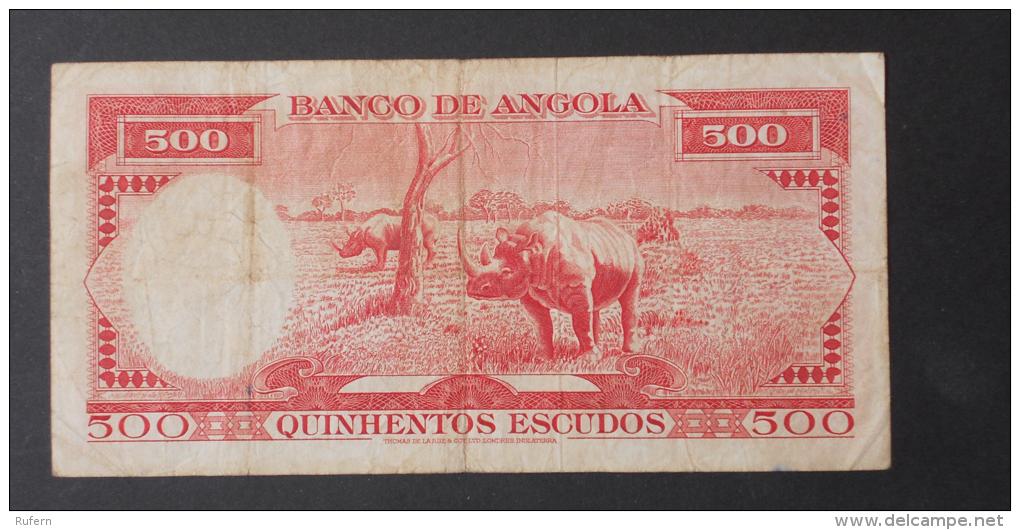 ANGOLA  500  ESCUDOS  1970     -    (Nº02953) - Angola