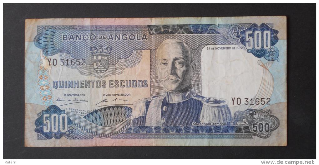 ANGOLA  500  ESCUDOS  1972     -    (Nº02954) - Angola