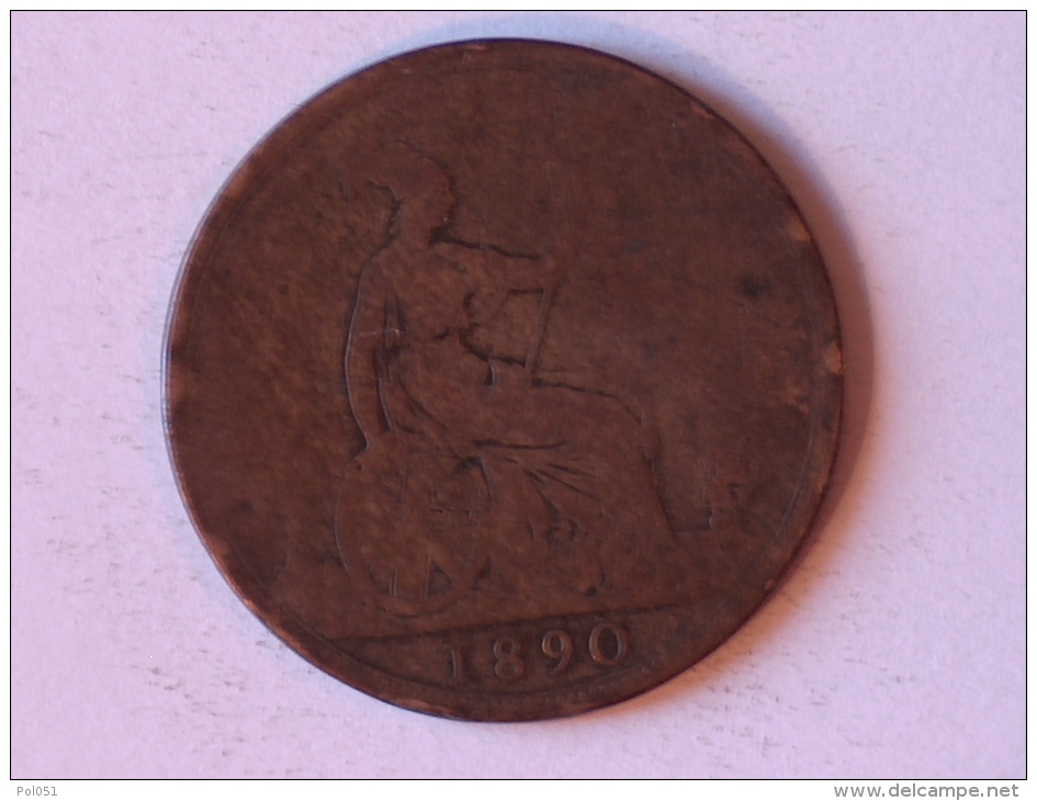 Grande-Bretagne 1 Penny 1890 - D. 1 Penny