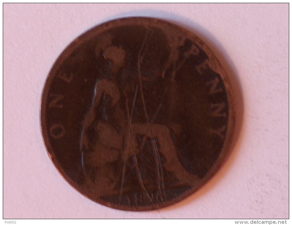 Grande-Bretagne 1 Penny 1896 - D. 1 Penny