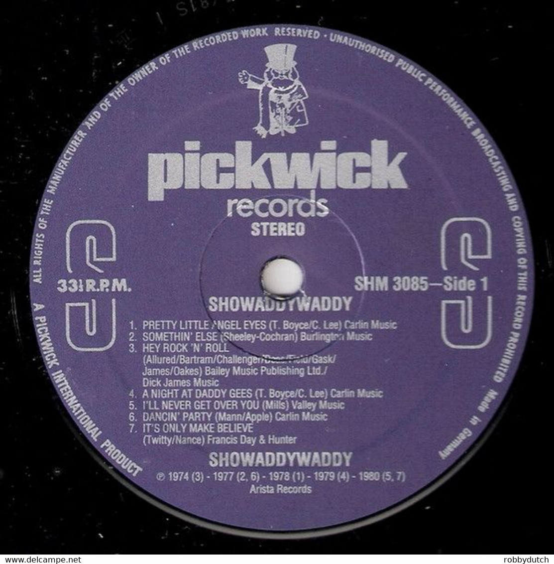 * LP *  SHOWADDYWADDY - SAME (Germany 1981) - Rock