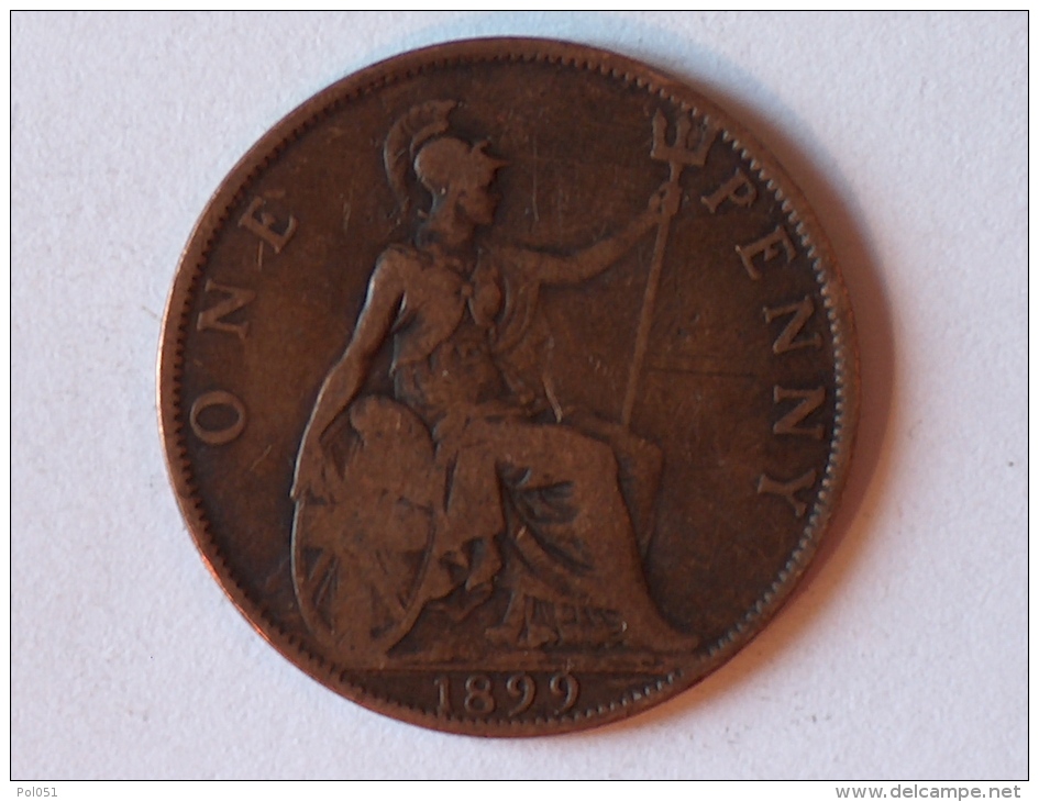 Grande-Bretagne 1 Penny 1899 - D. 1 Penny