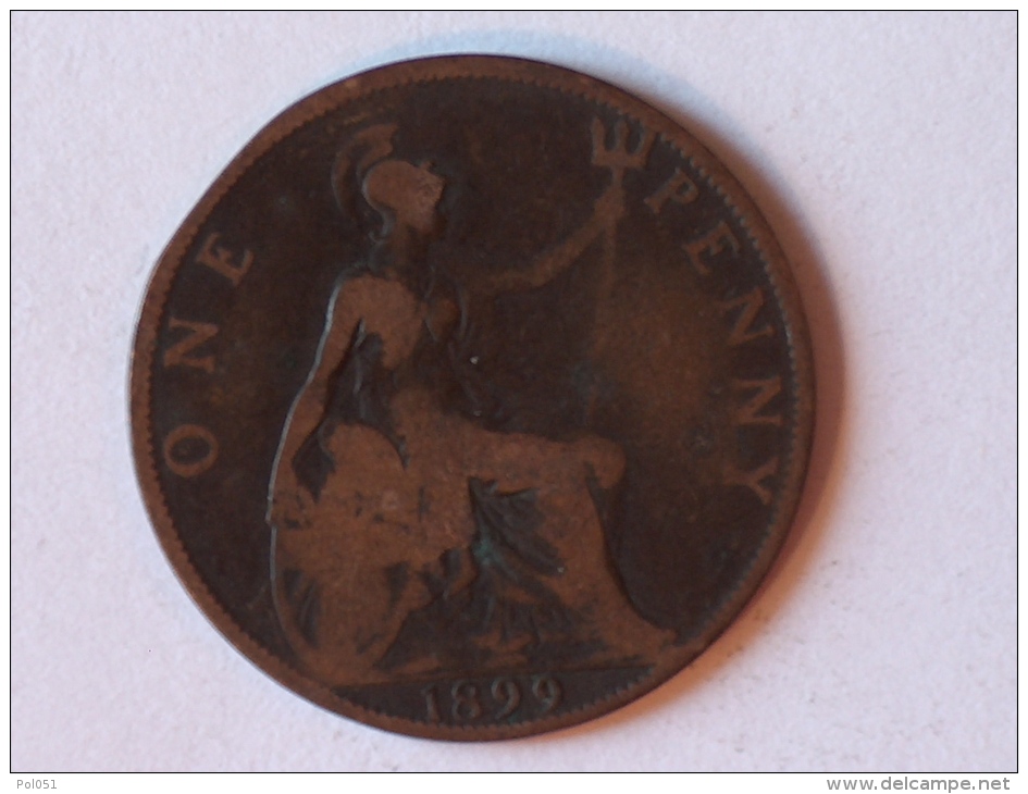 Grande-Bretagne 1 Penny 1899 A - D. 1 Penny