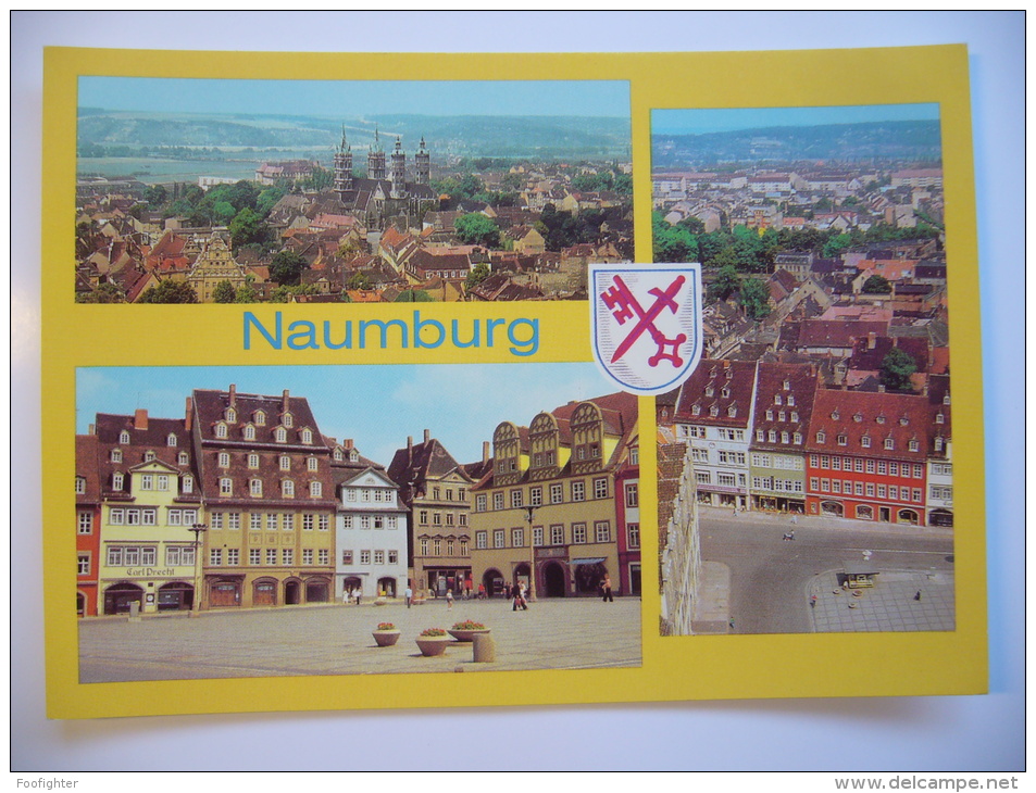 NAUMBURG (Saale) Teilansicht, Wilhelm-Pieck-Platz 1980 Unused - Naumburg (Saale)