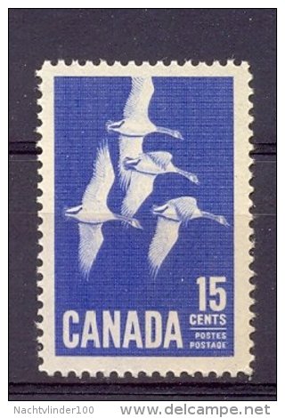 Mmf174 FAUNA VOGELS GANS GANZEN GOOSE GEESE BIRDS VÖGEL AVES OISEAUX CANADA 1963 PF/MNH  VANAF1EURO - Oche