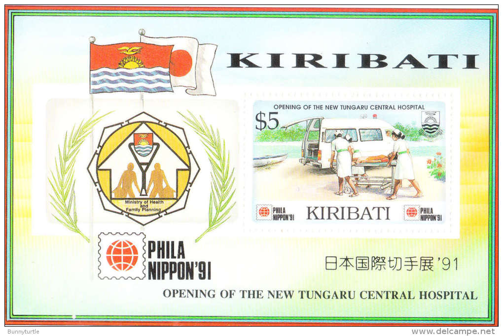 Kiribati 1991 Phila Nippon Ambulance S/S MNH - Kiribati (1979-...)
