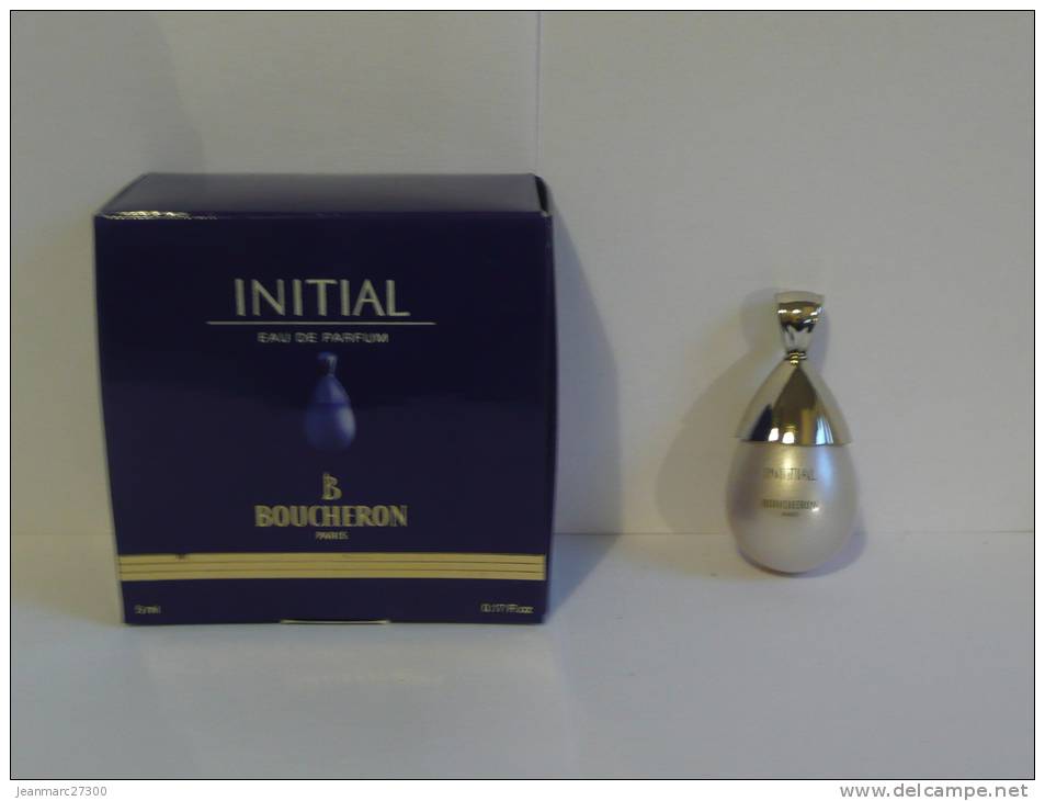 Boucheron Initial Eau De Parfum 5ml  Rare - Miniaturas Mujer (en Caja)