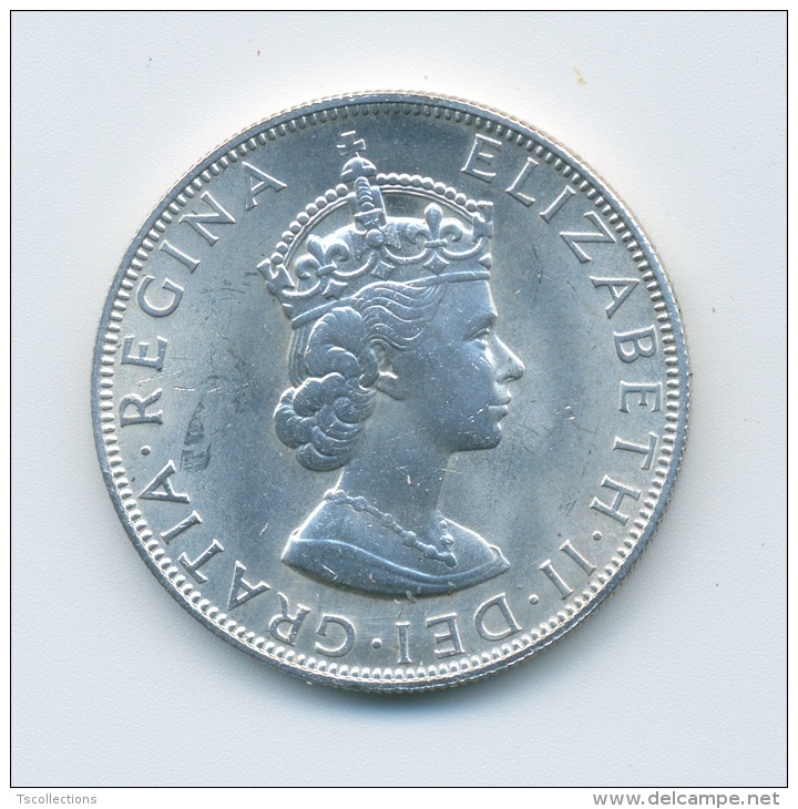 Bermudes 1 Crown 1964 - Bermuda