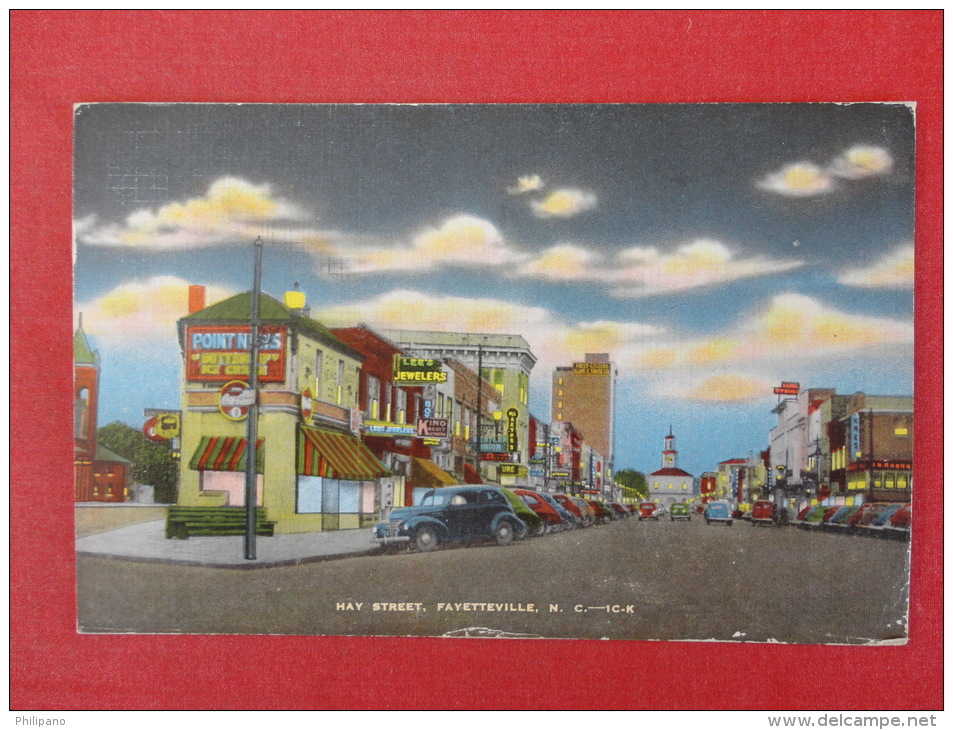 North Carolina > Fayetteville  Hay Street 1946  Cancel - Ref 1071 - Fayetteville