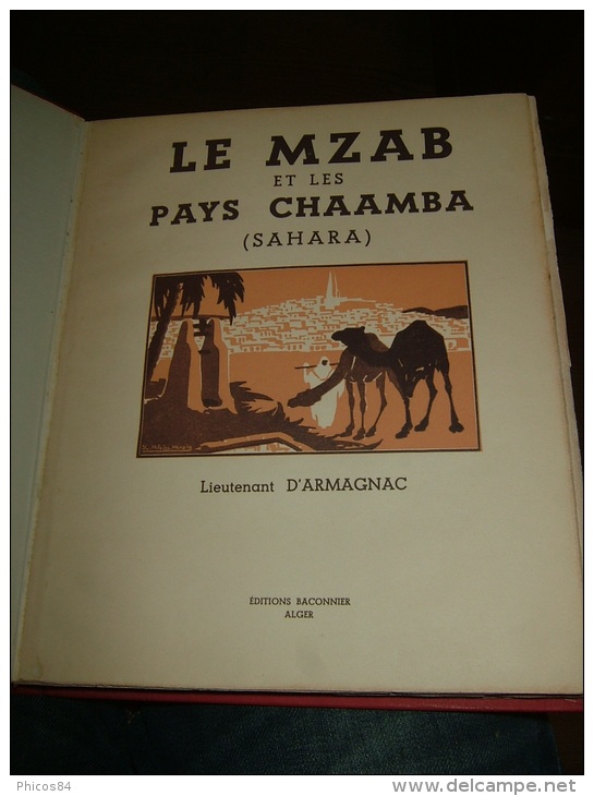 LE MZAB Et Les CHAAMBA Par ARMAGNAC, N°261/500 - 1901-1940