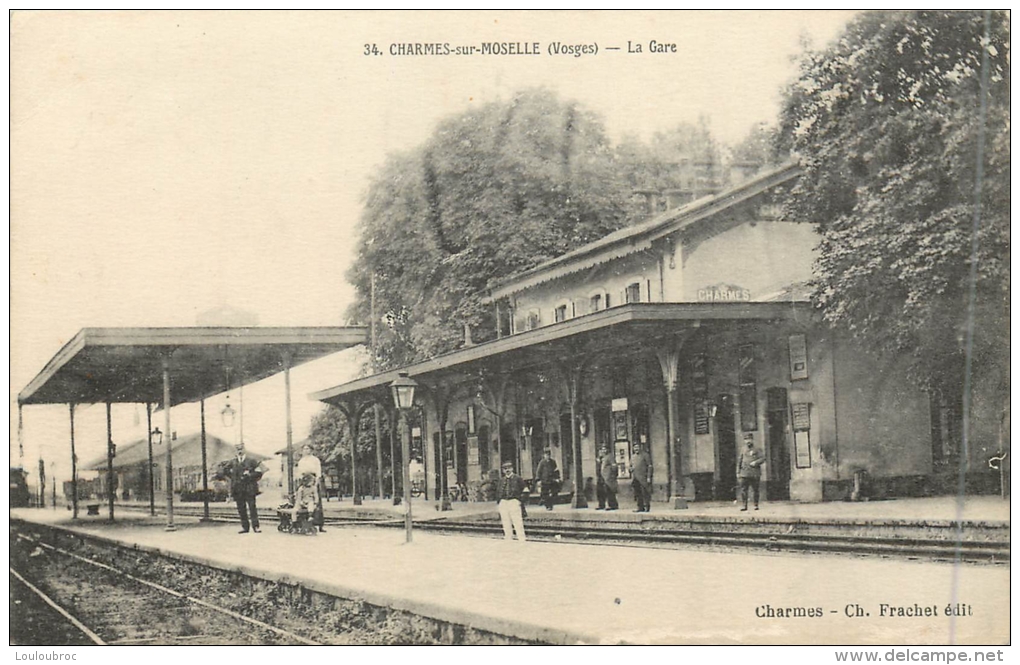 88 CHARMES SUR MOSELLE LA GARE - Charmes