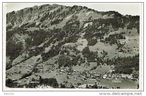 CARTE POSTALE .SUISSE .N°891 CHAMPERY .pour .GENEVE . - Briefe U. Dokumente