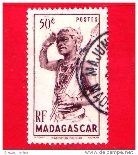 MADAGASCAR - Nuovo- 1946 - Danzatore Del Sud - Dancer - 50 C - Neufs