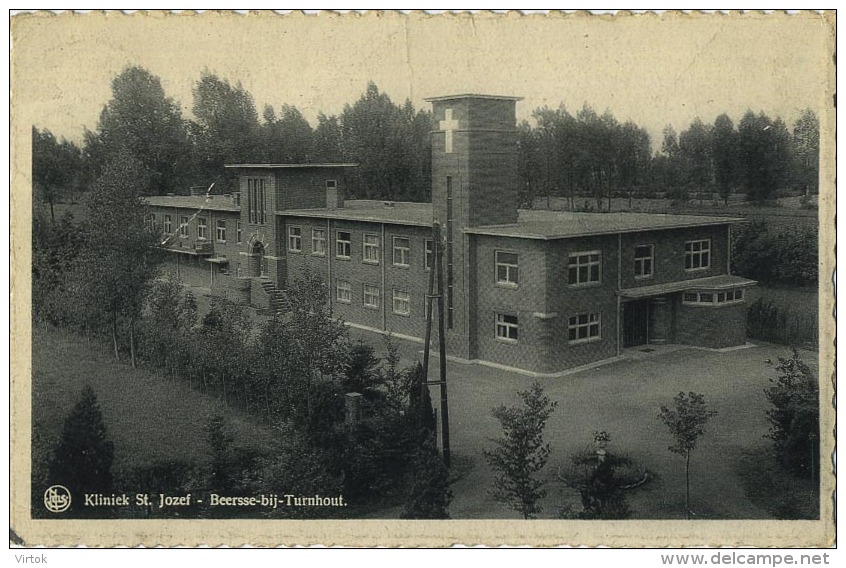 Beerse :  Kliniek St. Jozef     ( Geschreven Met Zegel ) - Beerse