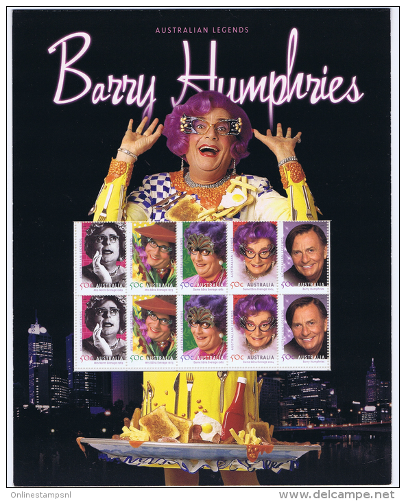 Australia 2006 Souvenir Pack,Barry Humphries, Australian Legends - Nuovi