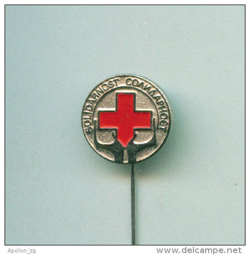 Vintage Pin - Yugoslavia Red Cross Society - Solidarnost - Altri & Non Classificati