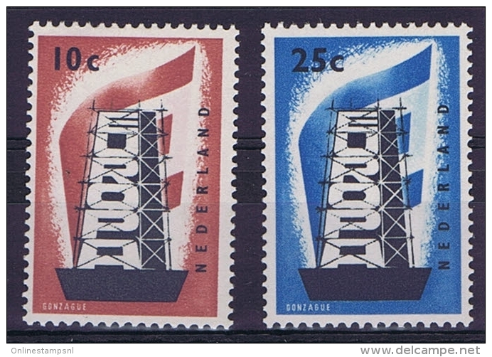 Netherlands 1956  Europa Cept  683 - 684 MNH/** - Ongebruikt