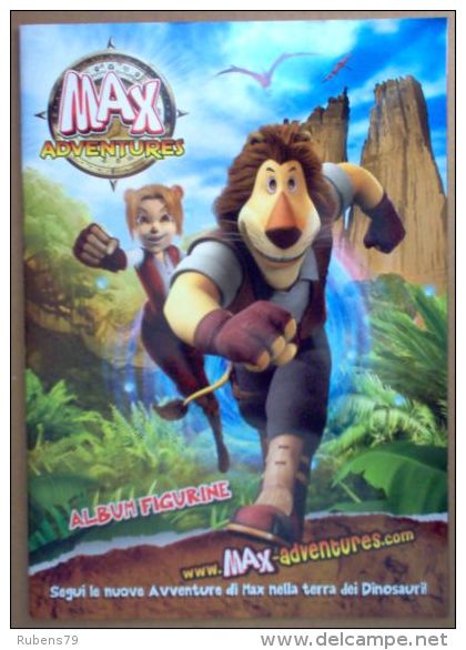 ALBUM VUOTO FIGURINE ALGIDA DI MAX ADVENTURES 2013 - Altri & Non Classificati