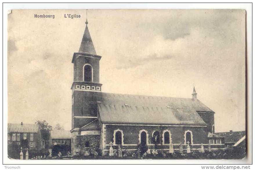 E3375 - HOMBOURG  -   L´église   *Edit. V.D.G., Bruxelles* - Blieberg