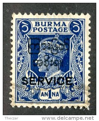 1550x)  Burma 1946 - Sc # O-31 Used  ( Catalogue $2.50) - Burma (...-1947)