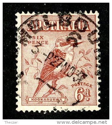 1590x)  Australia 1932 - Sc # 139  Used  ( Catalogue $1.10) - Ongebruikt