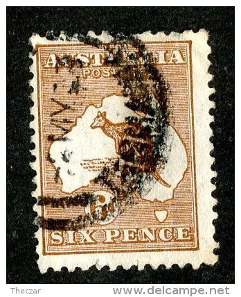 1650x)  Australia 1929 - Sc # 96  Used  ( Catalogue $22.50) - Gebraucht