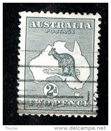 1654x)  Australia 1913 - Sc # 3  Used  ( Catalogue $10.00) - Gebraucht