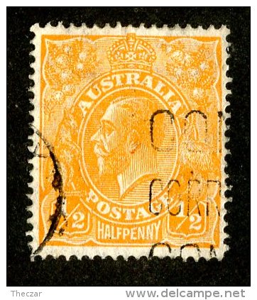1677x)  Australia 1927 - Sc # 66a   Used  ( Catalogue $8.25) - Oblitérés