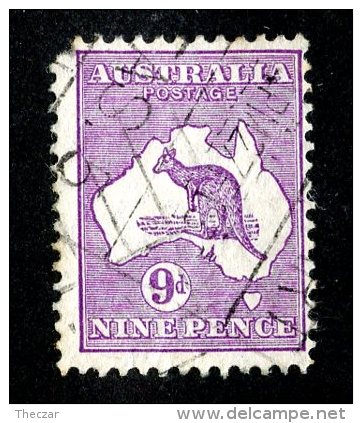 1680x)  Australia 1932 - Sc # 122   Used  ( Catalogue $9.00) - Gebraucht
