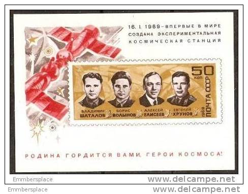 RUSSIA - 1969 SOYUZ S/S MNH *** - Blocks & Sheetlets & Panes