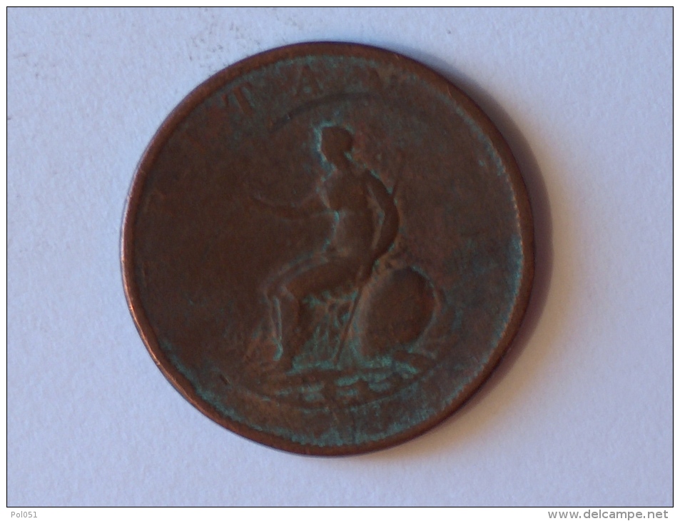 Grande-Bretagne 1/2 Half Penny 1799 - B. 1/2 Penny