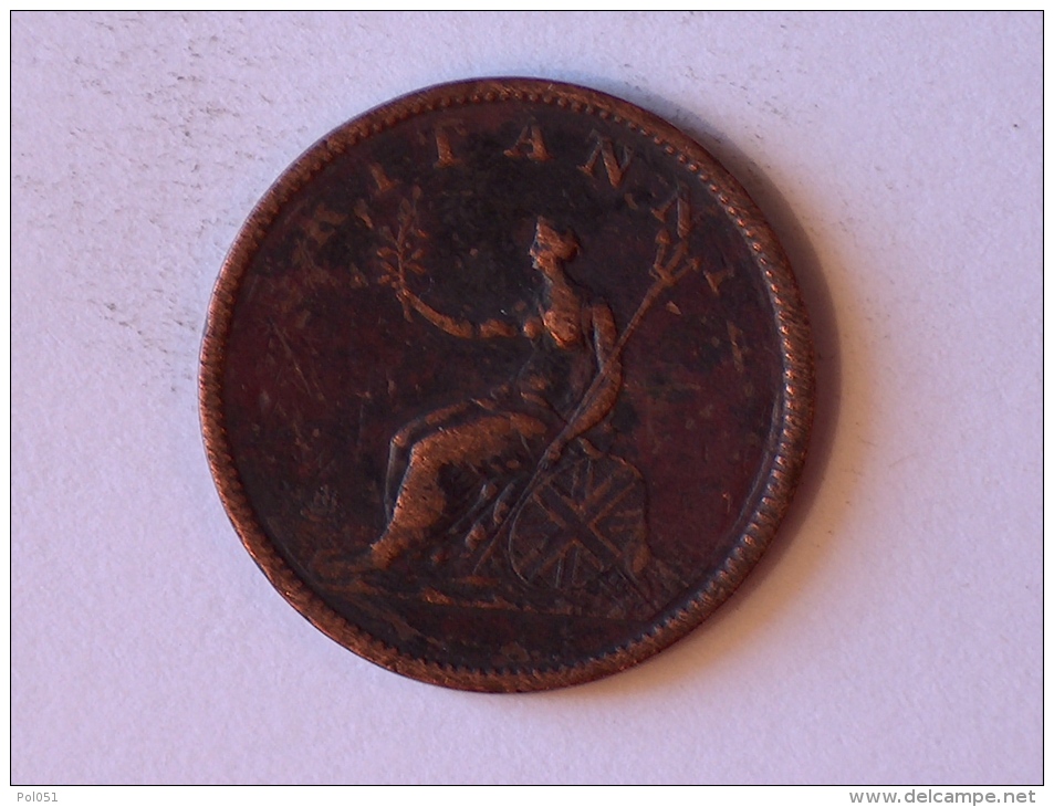 Grande-Bretagne 1/2 Half Penny 1807 - B. 1/2 Penny