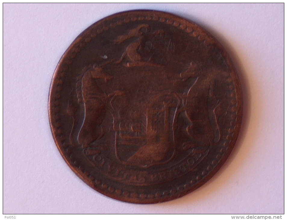 Grande-Bretagne One Penny Token 1811 Civitas Bristol - Autres & Non Classés