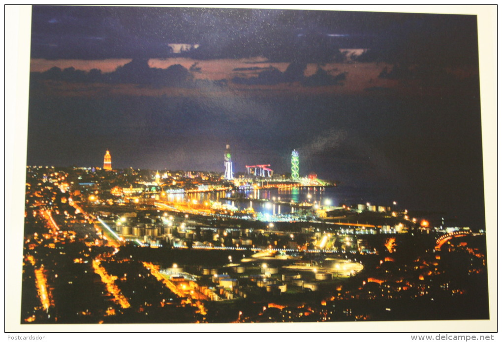 Modern Georgia. Adjara. Batumi Capital.  Night Panorama - Georgien