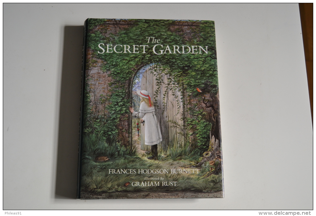 The Secret Garden By Frances Hodgson Burnett Illustrated By Graham Hurst Published In 1986 By Book Club Associates - Fiction