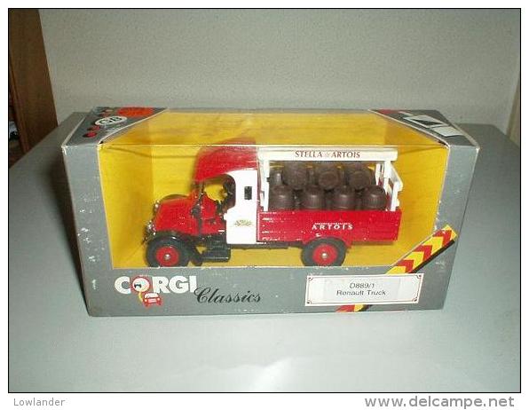 CORGI CLASSICS D889/1 RENAULT TRUCK STELLA ARTOIS - Corgi Toys