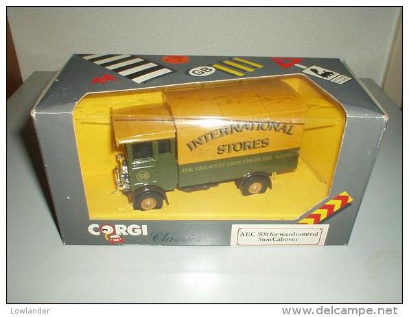 CORGI CLASSICS C897/9 AEC 508 TRUCK INTERNATIONAL STORES - Corgi Toys