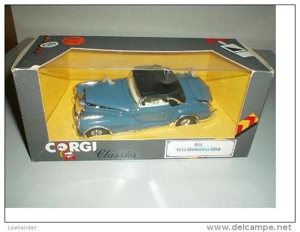 CORGI CLASSICS C805/1 MERCEDES 300 S 1956 - Corgi Toys