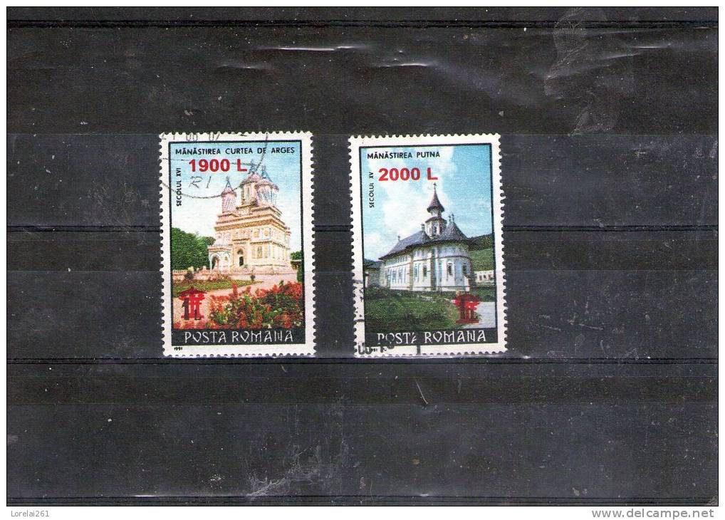 2000 - Serie Courante / Monasteres  Mi No 5471/5472 Et Yv No 4584/4585 - Oblitérés